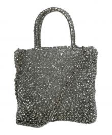 ANTEPRIMA（アンテプリマ）の古着「ミニアトゥーラ  ワイヤーバッグ」｜シルバー