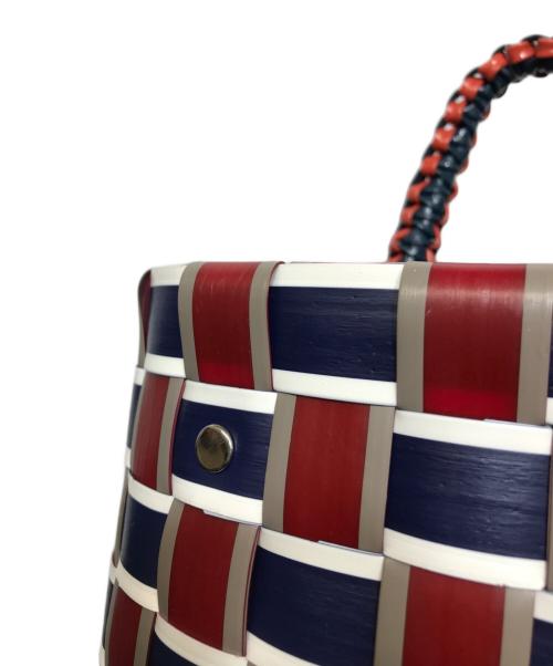 MARNI（マルニ）MARNI (マルニ) テープバスケットバッグ レッドの古着・服飾アイテム