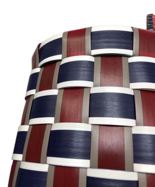 MARNI（マルニ）MARNI (マルニ) テープバスケットバッグ レッドの古着・服飾アイテム