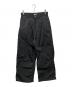 Name.（ネーム）の古着「NYLON VENTILATION RAYERED PANTS」｜ブラック