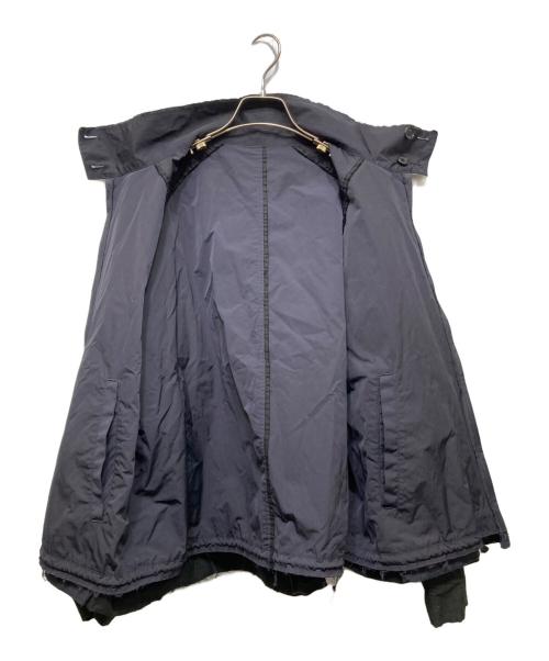 Name.（ネーム）Name. (ネーム) REVERSIBLE HARRINGTON JACKET ネイビーの古着・服飾アイテム
