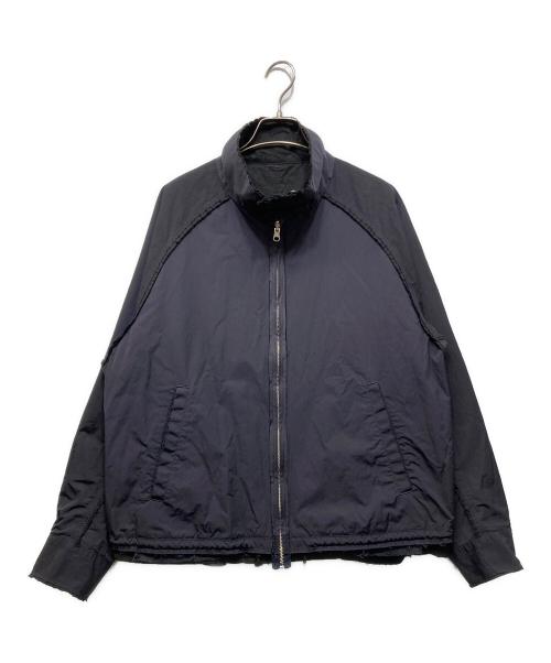 Name.（ネーム）Name. (ネーム) REVERSIBLE HARRINGTON JACKET ネイビーの古着・服飾アイテム