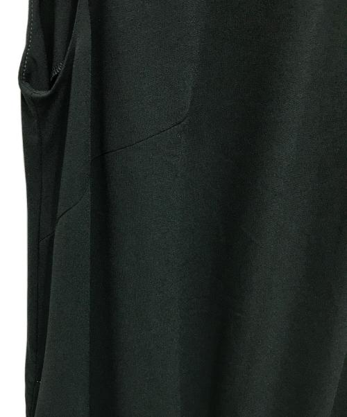 ENFOLD（エンフォルド）ENFOLD (エンフォルド) BALLOON-FRILL TANK-TOPS DRESS グリーン サイズ:36の古着・服飾アイテム