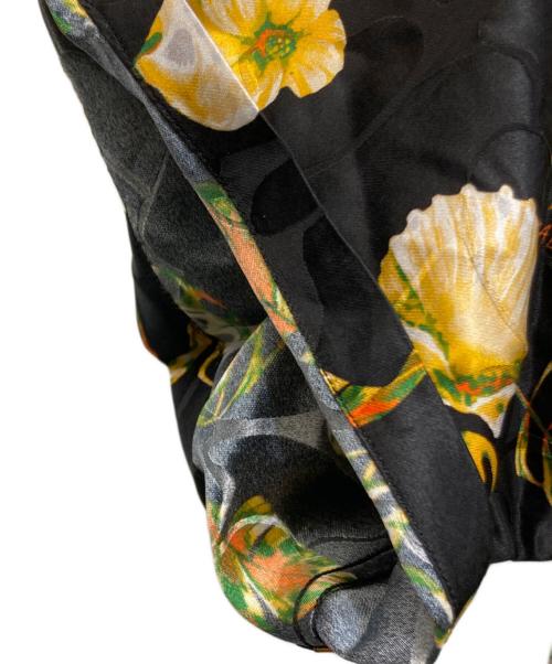 A BATHING APE（ア ベイシング エイプ）A BATHING APE (ア ベイシング エイプ) Vacation Pattern Open Collar Shirt ブラック サイズ:XL 未使用品の古着・服飾アイテム