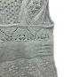 中古・古着 mame kurogouchi (マメクロゴウチ) Multi Pattern Low Gauge Knitted Sleeveless Top グリーン サイズ:1：15000円