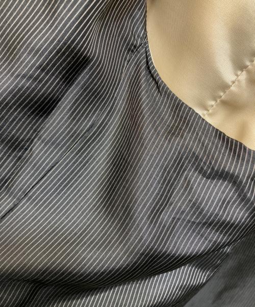 GIORGIO ARMANI（ジョルジョアルマーニ）GIORGIO ARMANI (ジョルジョアルマーニ) ゴートレザージャケット ベージュ サイズ:52の古着・服飾アイテム