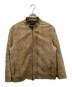 GIORGIO ARMANI（ジョルジョアルマーニ）の古着「ゴートレザージャケット」｜ベージュ