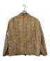 GIORGIO ARMANI (ジョルジョアルマーニ) ゴートレザージャケット ベージュ サイズ:52：40000円