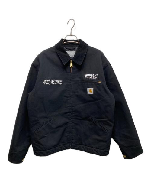 Carhartt WIP（カーハート ワークインプログレス）CARHARTT WIP (カーハート ワークインプログレス) Kompakt Record Bar (コンパクトレコードバー) コンパクトOGデトロイトジャケット ブラック サイズ:Mの古着・服飾アイテム