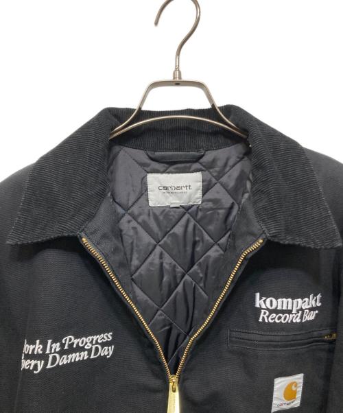 Carhartt WIP（カーハート ワークインプログレス）CARHARTT WIP (カーハート ワークインプログレス) Kompakt Record Bar (コンパクトレコードバー) コンパクトOGデトロイトジャケット ブラック サイズ:Mの古着・服飾アイテム