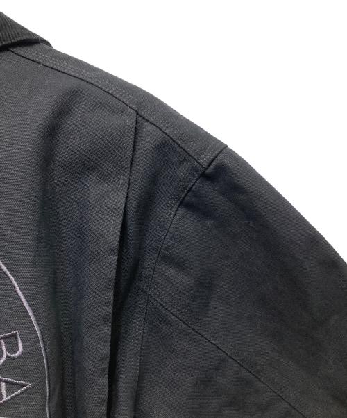 Carhartt WIP（カーハート ワークインプログレス）CARHARTT WIP (カーハート ワークインプログレス) Kompakt Record Bar (コンパクトレコードバー) コンパクトOGデトロイトジャケット ブラック サイズ:Mの古着・服飾アイテム