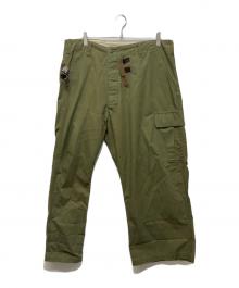 FACETASM（ファセッタズム）の古着「BIG&SLIM PANTS」｜オリーブ