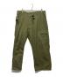 FACETASM（ファセッタズム）の古着「BIG&SLIM PANTS」｜オリーブ