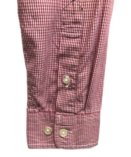SUPREME（シュプリーム）Supreme (シュプリーム) ギンガムチェックシャツ レッド サイズ:Ｍの古着・服飾アイテム