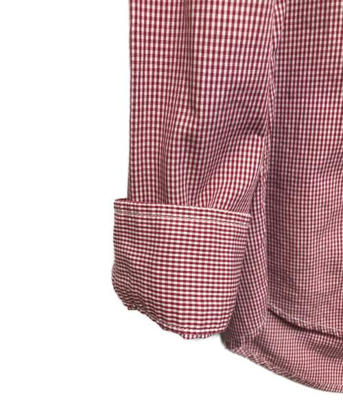 SUPREME（シュプリーム）Supreme (シュプリーム) ギンガムチェックシャツ レッド サイズ:Ｍの古着・服飾アイテム