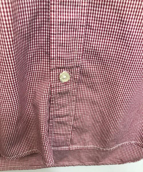 SUPREME（シュプリーム）Supreme (シュプリーム) ギンガムチェックシャツ レッド サイズ:Ｍの古着・服飾アイテム