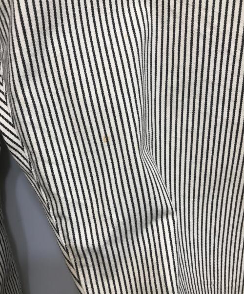 FACETASM（ファセッタズム）FACETASM (ファセッタズム) BIG&SLIM PANTS ホワイト×ブラック サイズ:5の古着・服飾アイテム