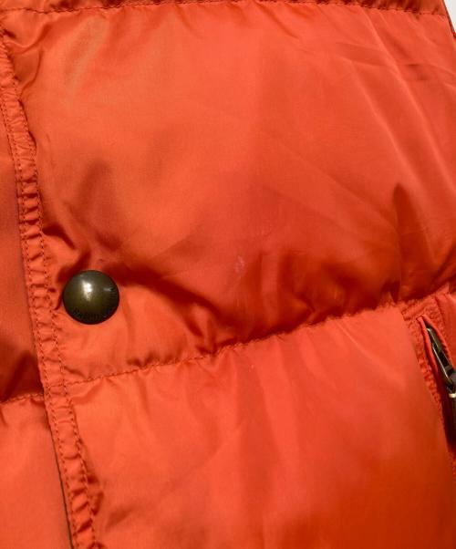 POLO RALPH LAUREN（ポロ・ラルフローレン）POLO RALPH LAUREN (ポロ・ラルフローレン) リバーシブルダウンベスト グリーン×オレンジ サイズ:Sの古着・服飾アイテム