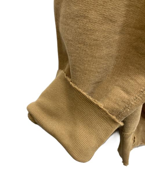 NEXUS7（ネクサスセブン）NEXUS7 (ネクサスセブン) ダメージ加工 プルオーバーパーカー ブラウン サイズ:46の古着・服飾アイテム