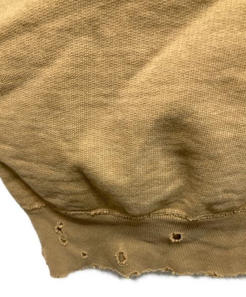 NEXUS7（ネクサスセブン）NEXUS7 (ネクサスセブン) ダメージ加工 プルオーバーパーカー ブラウン サイズ:46の古着・服飾アイテム