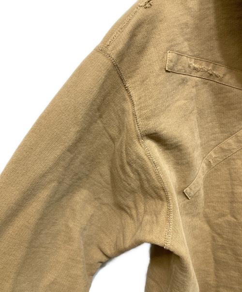 NEXUS7（ネクサスセブン）NEXUS7 (ネクサスセブン) ダメージ加工 プルオーバーパーカー ブラウン サイズ:46の古着・服飾アイテム