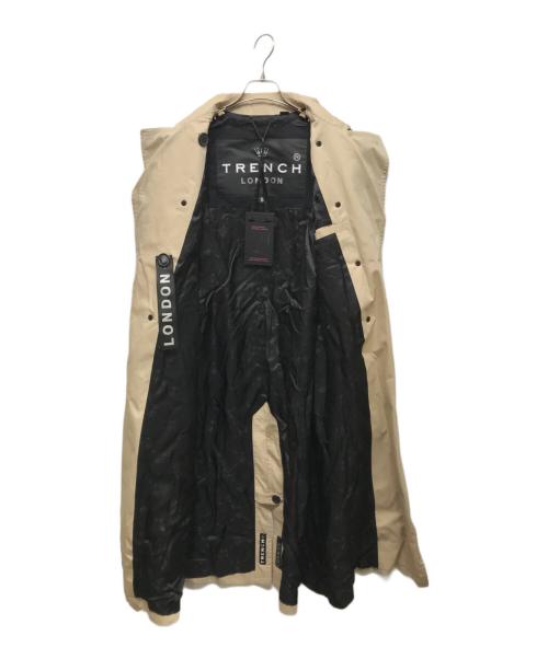 TRENCH LONDON（トレンチ ロンドン）TRENCH LONDON (トレンチ ロンドン) トレンチコート ベージュ サイズ:Sの古着・服飾アイテム