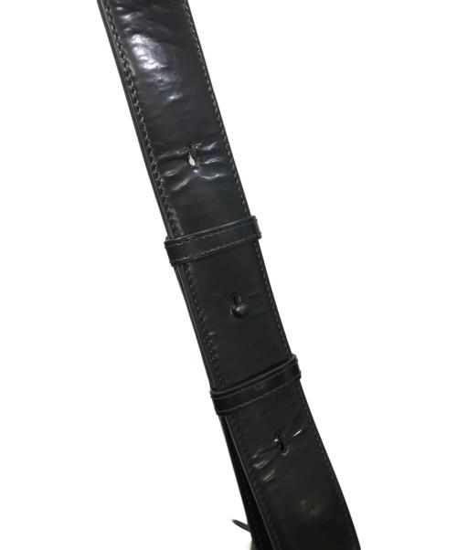 Ferragamo（フェラガモ）Ferragamo (フェラガモ) カットアウトショルダーバッグ ホワイト×ブラックの古着・服飾アイテム