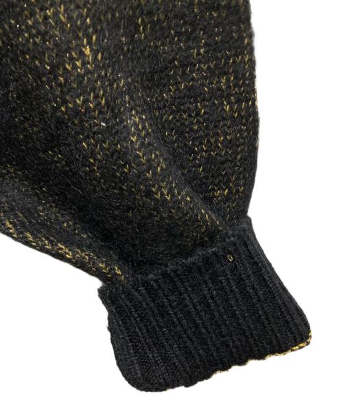 WACKO MARIA（ワコマリア）WACKO MARIA (ワコマリア) GLITTER MOHAIR CARDIGAN ( TYPE-2 ) ブラック サイズ:Lの古着・服飾アイテム