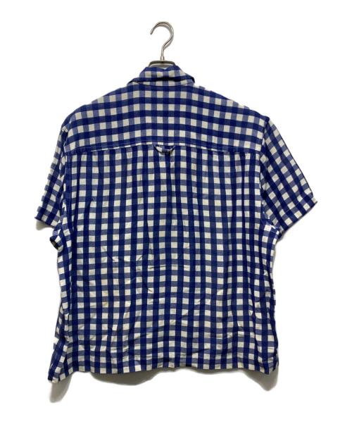 jacquemus（ジャックムス）jacquemus (ジャックムス) ギンガムチェックシャツ ブルー サイズ:50の古着・服飾アイテム