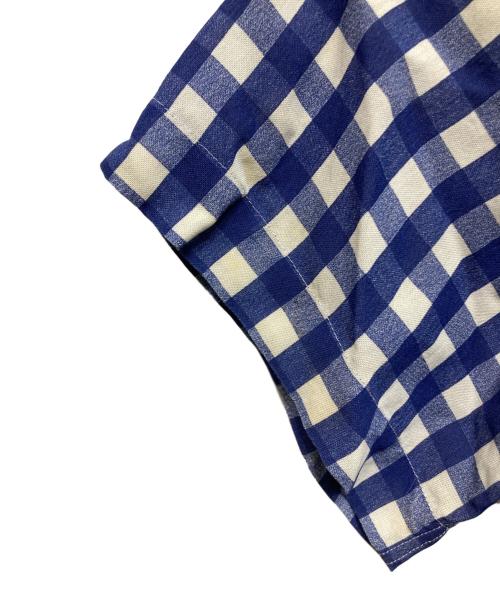 jacquemus（ジャックムス）jacquemus (ジャックムス) ギンガムチェックシャツ ブルー サイズ:50の古着・服飾アイテム