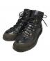 DOLCE & GABBANA（ドルチェ＆ガッバーナ）の古着「Hiking Style Stable Leather Ankle Boots」｜ブラック