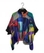 sacai×KAWSサカイ×カウズ）の古着「カモ柄シースルーブルゾン」｜マルチカラー