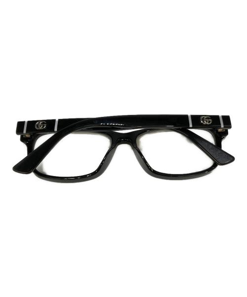 GUCCI（グッチ）GUCCI (グッチ) 眼鏡 ブラック サイズ:55□16-145の古着・服飾アイテム