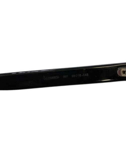 GUCCI（グッチ）GUCCI (グッチ) 眼鏡 ブラック サイズ:55□16-145の古着・服飾アイテム