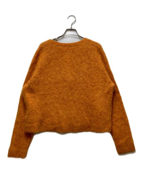 NOMBRE IMPAIR（ノンブルアンペール）NOMBRE IMPAIR (ノンブルアンペール) アルパカニットカーディガン オレンジ サイズ:FREEの古着・服飾アイテム
