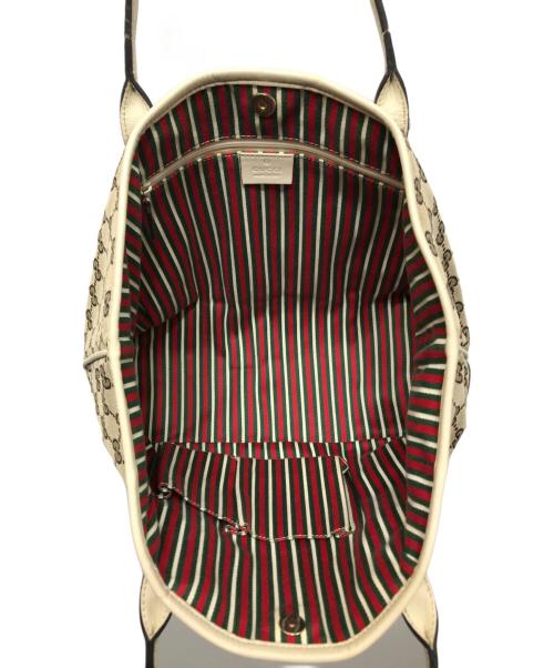 GUCCI（グッチ）GUCCI (グッチ) GGキャンバス トートバッグの古着・服飾アイテム