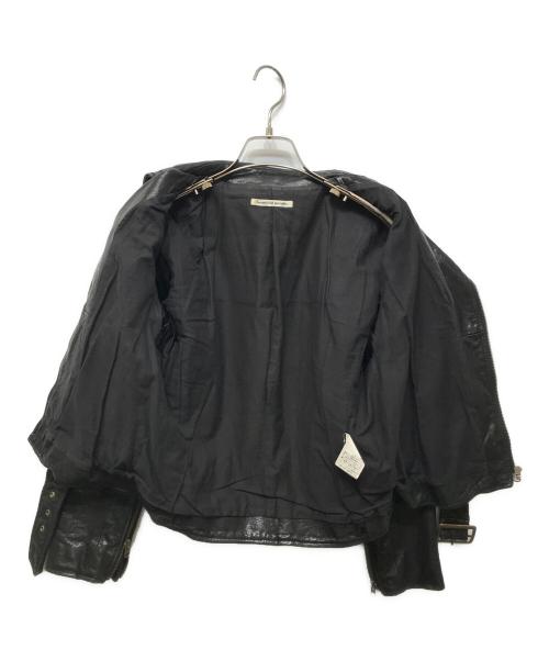 beautiful people（ビューティフルピープル）beautiful people (ビューティフルピープル) レザージャケット ブラック サイズ:150の古着・服飾アイテム