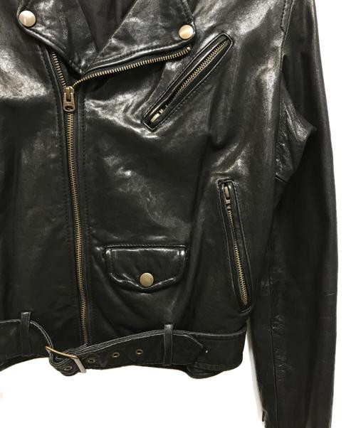 beautiful people（ビューティフルピープル）beautiful people (ビューティフルピープル) レザージャケット ブラック サイズ:150の古着・服飾アイテム
