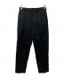 MARKAWARE（マーカウェア）の古着「ORGANIC WOOL TROPICAL PEGTOP TROUSERS」｜ブラック