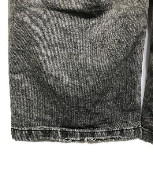 Jaded London（ジェイデッドロンドン）Jaded London (ジェイデッドロンドン) ワイドデニムパンツ ブラック サイズ:30の古着・服飾アイテム