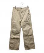Acne studiosアクネ ストゥディオズ）の古着「Double Knee Work Pants」｜ベージュ