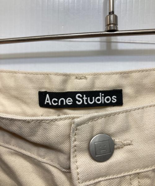 Acne studios（アクネ ストゥディオズ）ACNE STUDIOS (アクネ ストゥディオズ) Double Knee Work Pants ベージュ サイズ:Sの古着・服飾アイテム