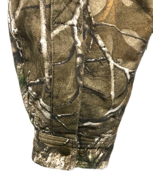 CarHartt（カーハート）CarHartt (カーハート) リアルツリーカモジャケット ブラウン サイズ:Mの古着・服飾アイテム