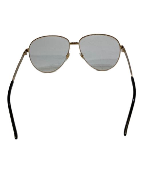 GUCCI（グッチ）GUCCI (グッチ) サングラス ゴールド サイズ:61□14-145の古着・服飾アイテム