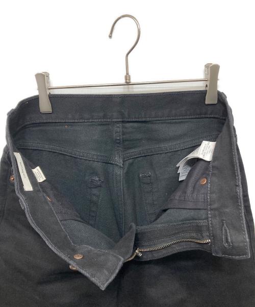 Calvin Klein（カルバンクライン）Calvin Klein (カルバンクライン) ローライズソフトバギージーンズ ブラック サイズ:24Sの古着・服飾アイテム