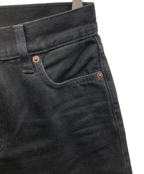 Calvin Klein（カルバンクライン）Calvin Klein (カルバンクライン) ローライズソフトバギージーンズ ブラック サイズ:24Sの古着・服飾アイテム