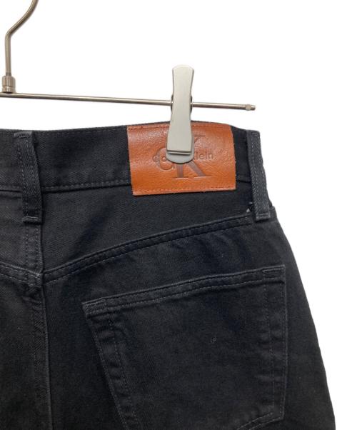Calvin Klein（カルバンクライン）Calvin Klein (カルバンクライン) ローライズソフトバギージーンズ ブラック サイズ:24Sの古着・服飾アイテム