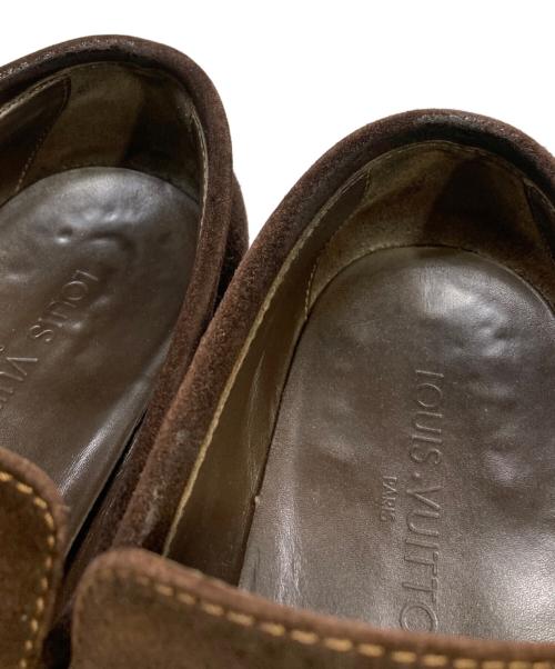 LOUIS VUITTON（ルイ ヴィトン）LOUIS VUITTON (ルイ ヴィトン) ローファー ブラウン サイズ:8の古着・服飾アイテム