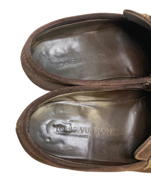 LOUIS VUITTON（ルイ ヴィトン）LOUIS VUITTON (ルイ ヴィトン) ローファー ブラウン サイズ:8の古着・服飾アイテム