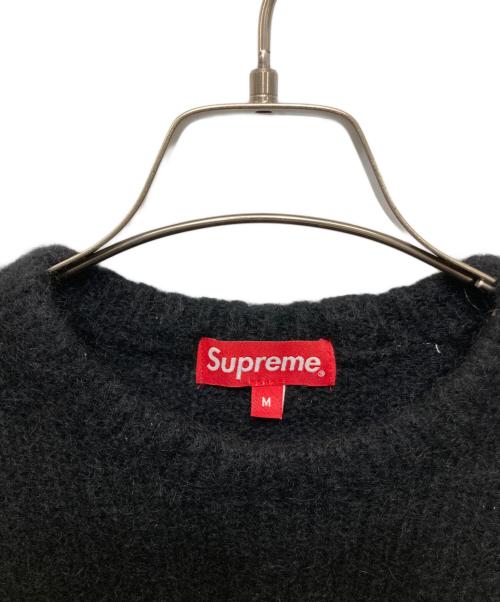SUPREME（シュプリーム）Supreme (シュプリーム) brushed mohair sweater ブラック サイズ:Mの古着・服飾アイテム